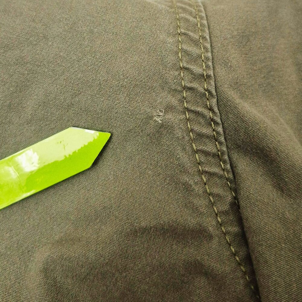 Vintage Lee Just Below The Waist Light Green Capri Pants, Stretch, Women's 10M - Picture 9 of 11